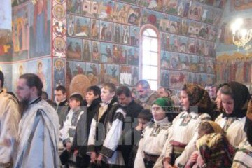 Sărbătoare la Mănăstirea Voroneț