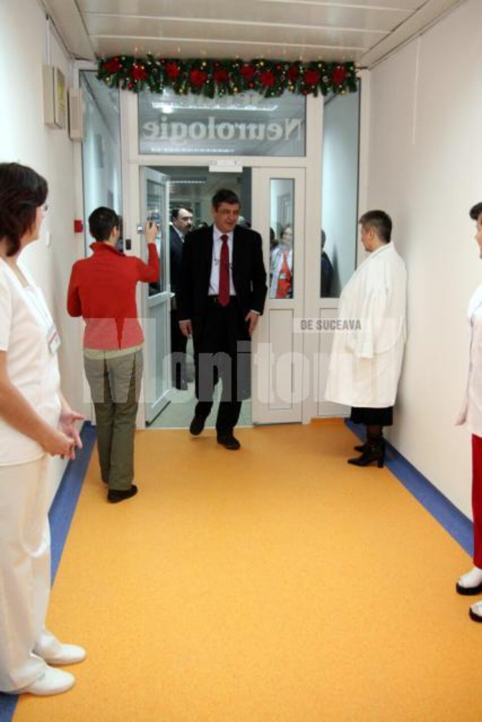 Cristian Irimie, în noua secție de Neurologie