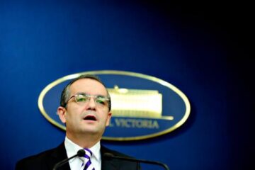 Emil Boc a anunțat un vicepremier și 15 miniștri în noul Guvern. Foto: MEDIAFAX
