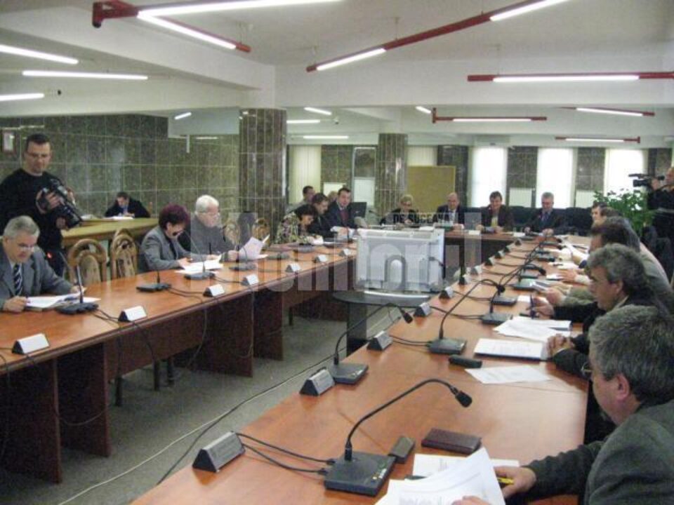 Ședință extraordinară a Consiliului Local Suceava