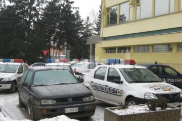 VW-ul, indisponibilizat în curtea Poliției