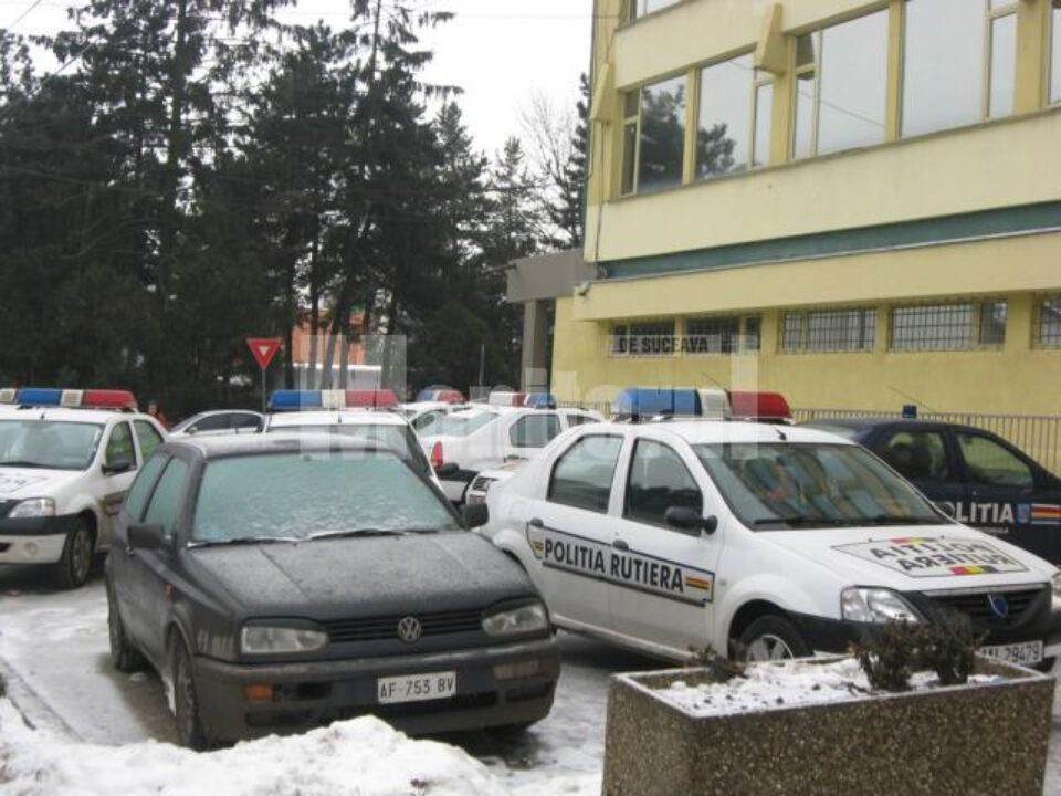VW-ul, indisponibilizat în curtea Poliției