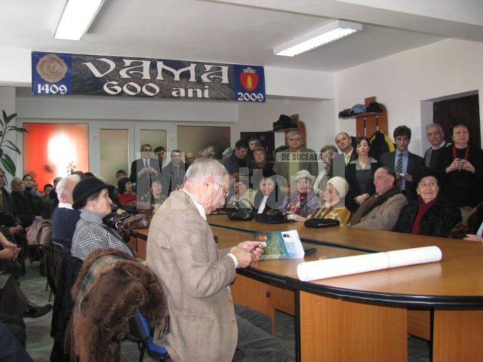 Lansarea studiului monografic “600 de ani de istorie a satului Vama”