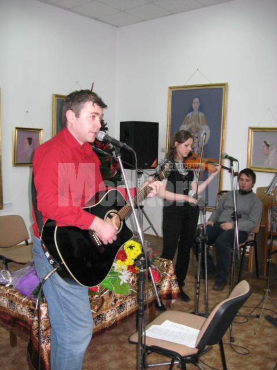 Marius Matache, Oxana Șametchin și Ioan Mateiciuc