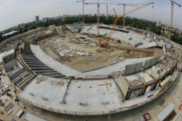 Așa arată acum viitorul stadion național