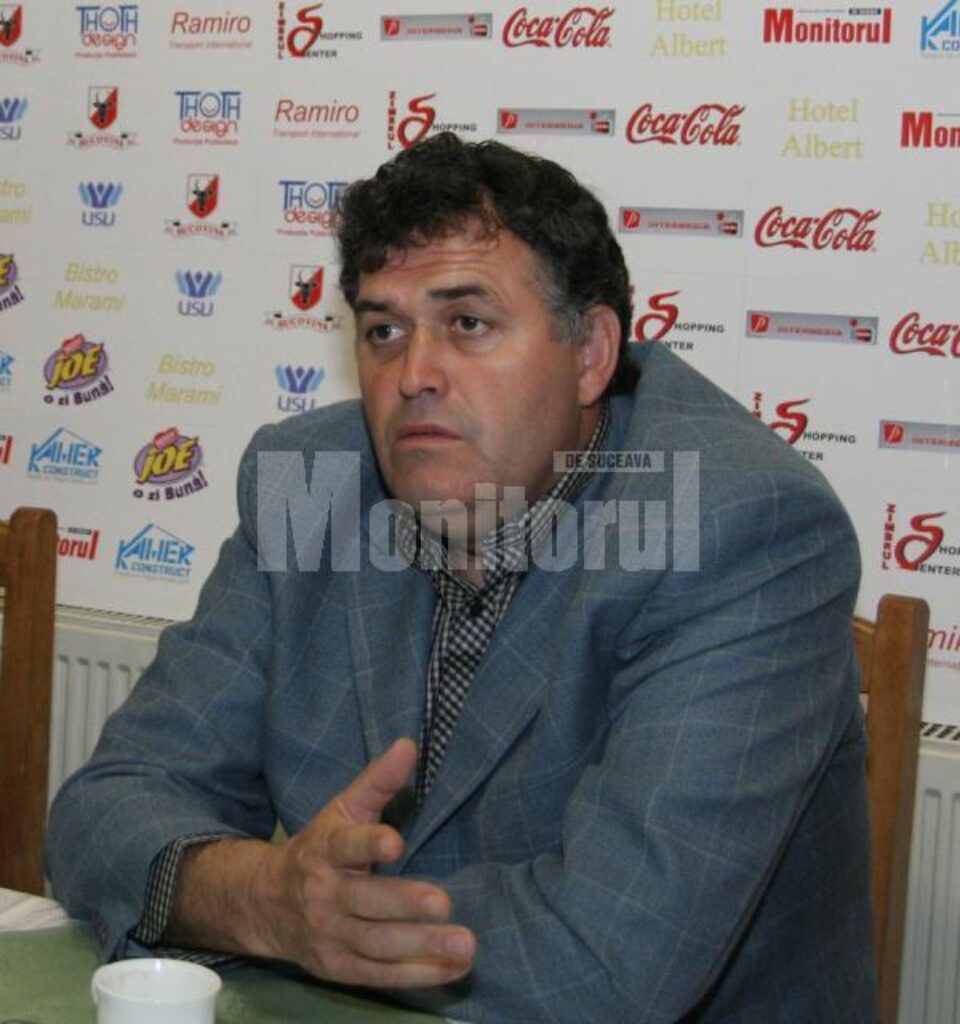 Aurel Constantin, un individ de numele căruia se leagă mai multe afaceri dubioase din fotbalul juvenil sucevean