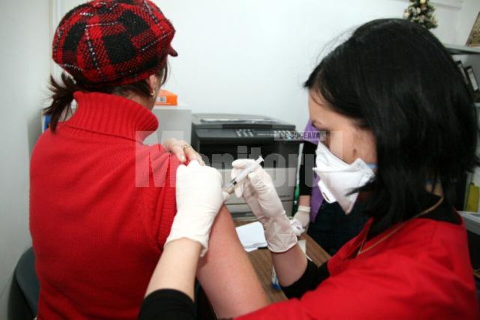 Statistică DSP: 3.457 de suceveni s-au vaccinat în ultima săptămână împotriva gripei noi Statistică DSP: 3.457 de suceveni s-au vaccinat în ultima săptămână împotriva gripei noi