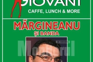 Vineri, 29 ianuarie: Mărgineanu, la „Giovani Caffe” Suceava