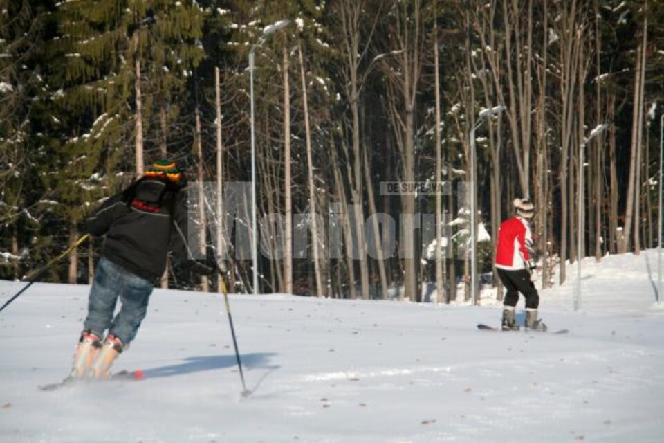 Pârtia de la Humor are un grad de dificultate mediu-dificil
