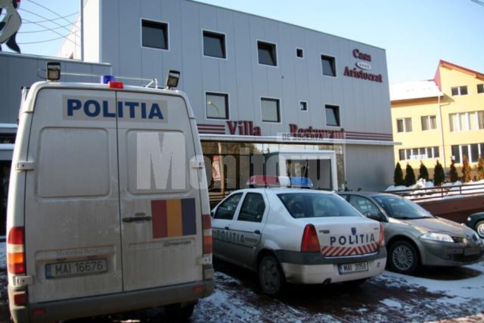 Judiciariști și ofițeri criminaliști anchetează cazul de la Casa Aristocrat