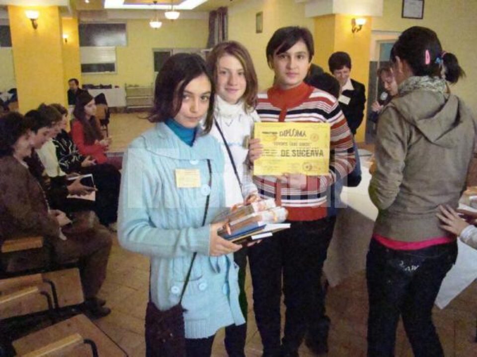 Echipajul Școlii Nr.2 din Boroaia a primit mențiune la Concursul Național Interdisciplinar „Cuvinte care zidesc”