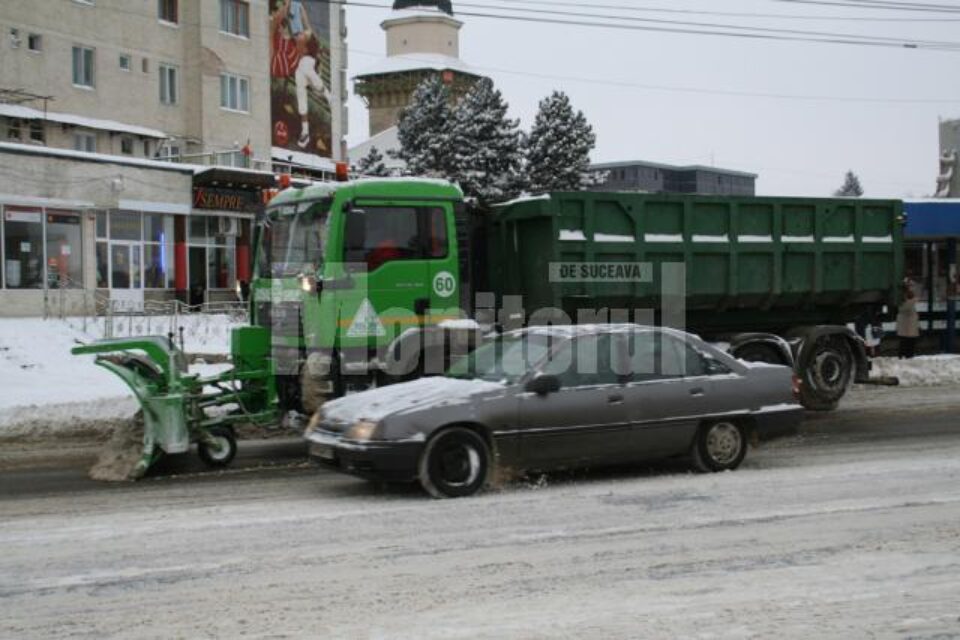 Lucrările de deszăpezire, destul de costisitoare