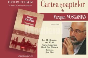 Lansare „Cartea șoaptelor” de Varujan Vosganian