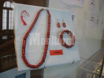 Set cu podoabe din coral