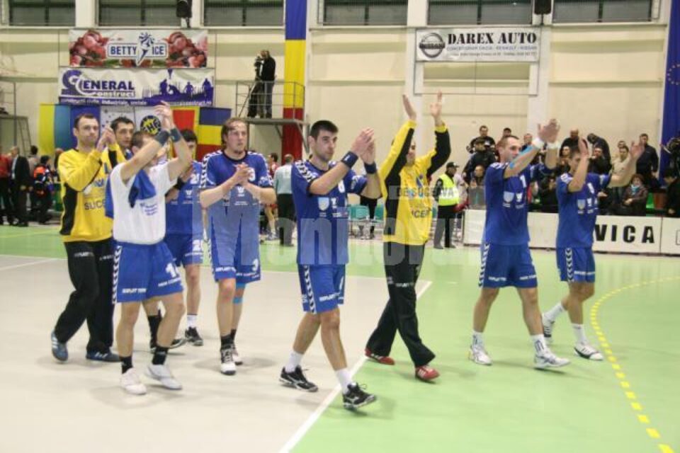 Meciul dintre Suceava și Lugansk a fost echilibrat doar în prima repriză