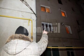 Blocul unde s-a petrecut tragedia