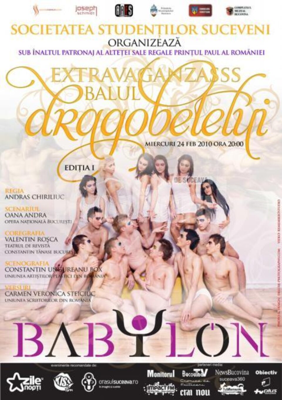 Miercuri: „Extravaganzasss”, de Dragobete, la Club Babylon