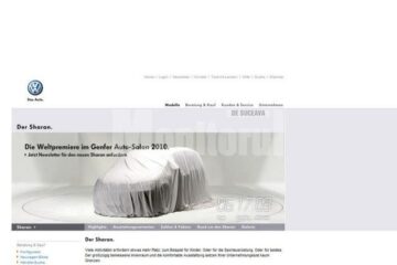 Volkswagen Sharan Teaser