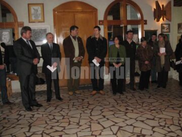 Vernisajul expoziției din foaierul Dom Polski