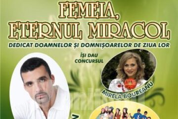 Casa de Cultură: „Femeia, eternul miracol”, spectacol dedicat doamnelor și domnișoarelor
