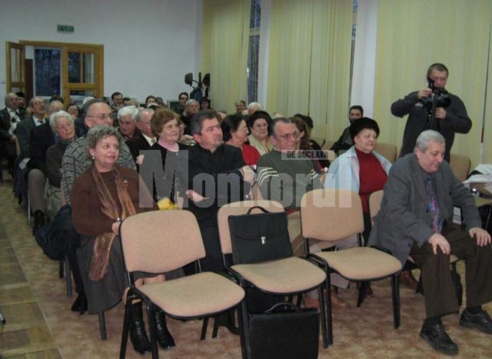 Participanți la dubla lansare de carte