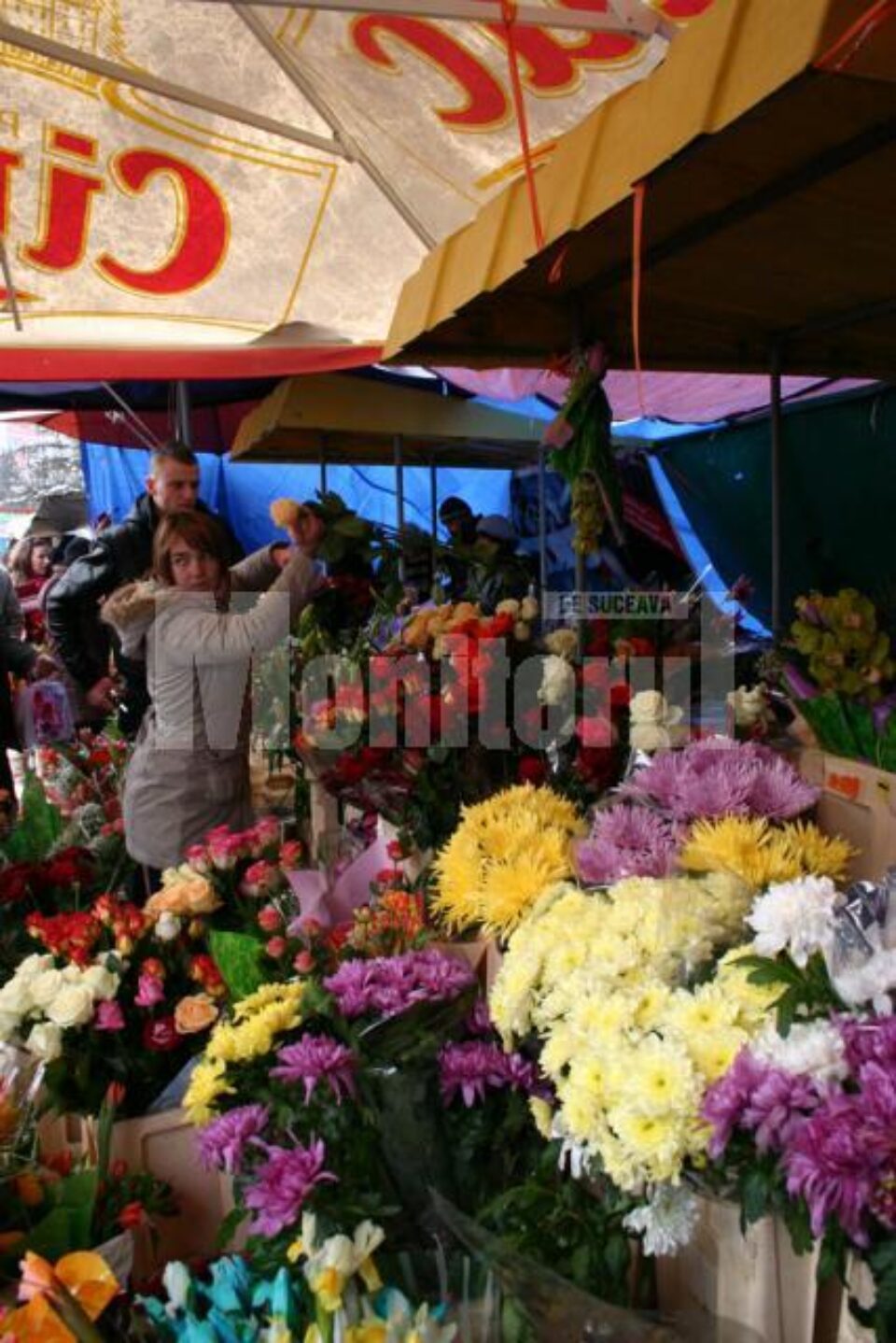 Comercianții de flori au avut mulți clienți de 8 Martie