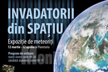 Expoziție de meteoriți: „Invadatorii din Spațiu”