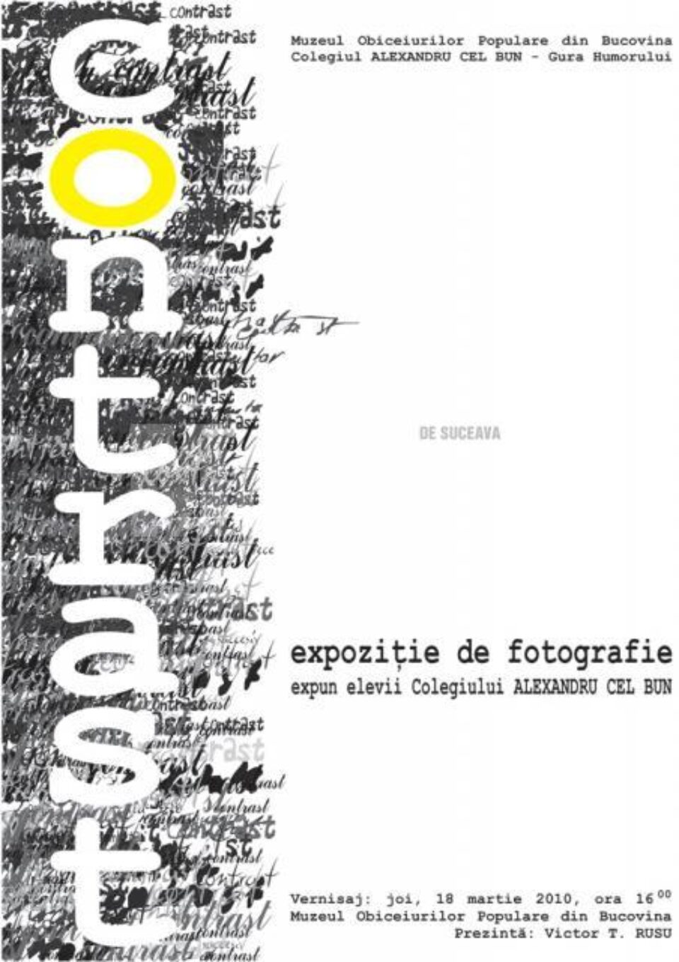 La Gura Humorului: Expoziția de fotografie „Contrast”