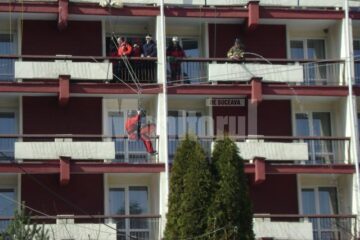 Exercițiu tactic al Inspectoratului pentru Situații de Urgență Suceava, la hotelul „Călimani”