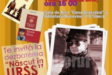Biblioteca Bucovinei: Întâlnire cu scriitorul Vasile Ernu