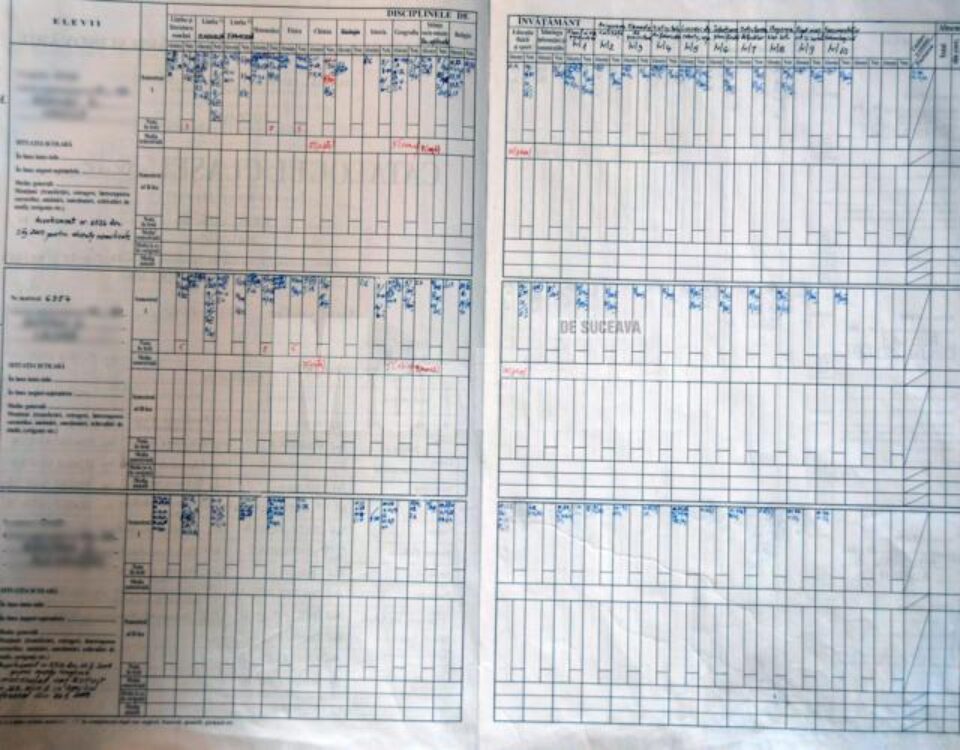 Profesorii au anunțat că nu mai trec notele în catalog