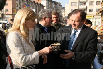 Sprijin: Udrea îl susține pe Flutur pentru una dintre cele patru de funcții de prim-vicepreședinte PD-L