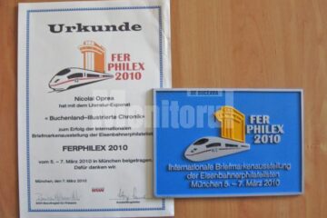 Monografia cartofilă „Bucovina - Cronică ilustrată”, apreciată la FERPHILEX 2010