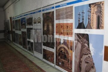 Secvență din expoziția Sacralitatea ortodoxă în Bucovina
