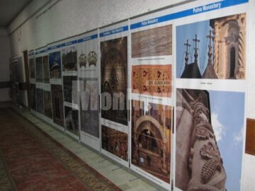 Secvență din expoziția Sacralitatea ortodoxă în Bucovina