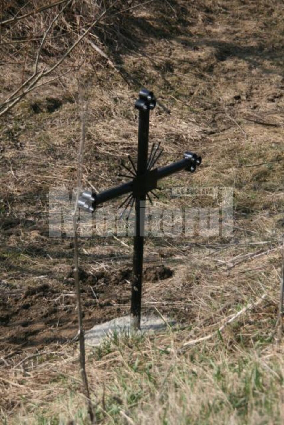 Locul în care, în luna ianuarie, pitbulii l-au omorât pe Gheorghe Roman