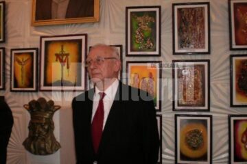 Artistul plastic humorean Radu Bercea