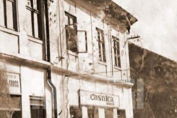 Strada Karl Marx, pavată cu calaburi de granit