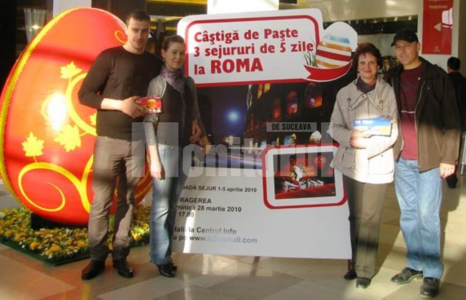 Câștigătorii campaniei promoționale de Paște, organizată de Iulius Mall