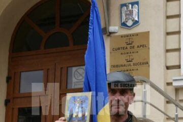 Vasile Senciuc a ieșit în stradă chiar în Săptămâna Patimilor