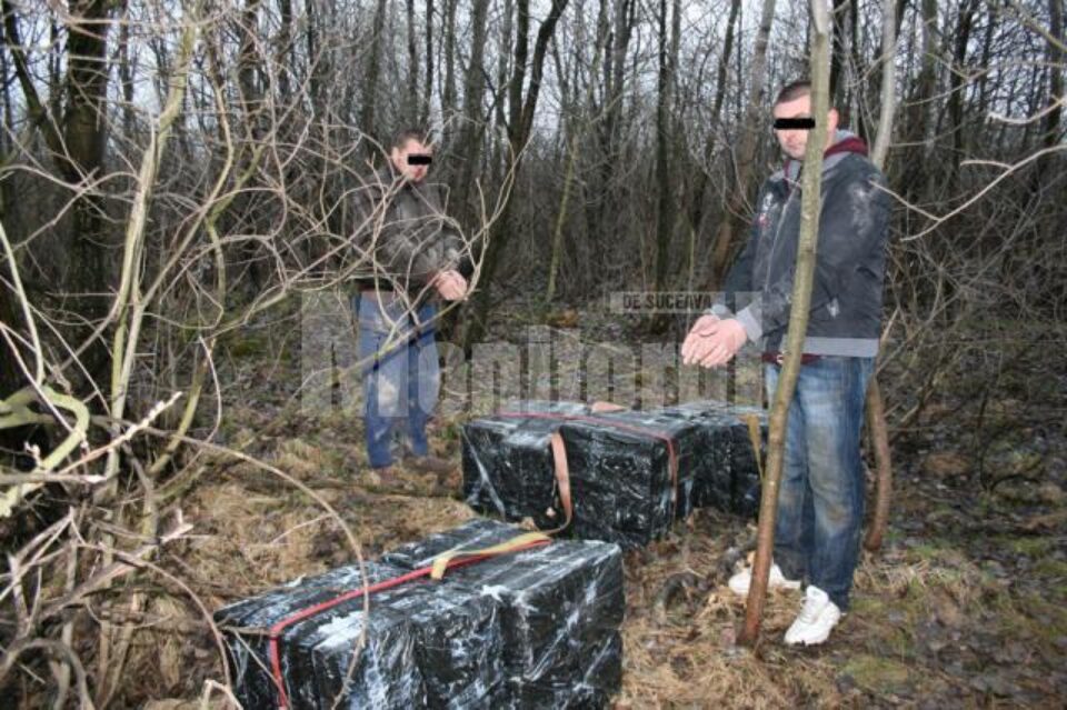 Captură de țigări de contrabandă