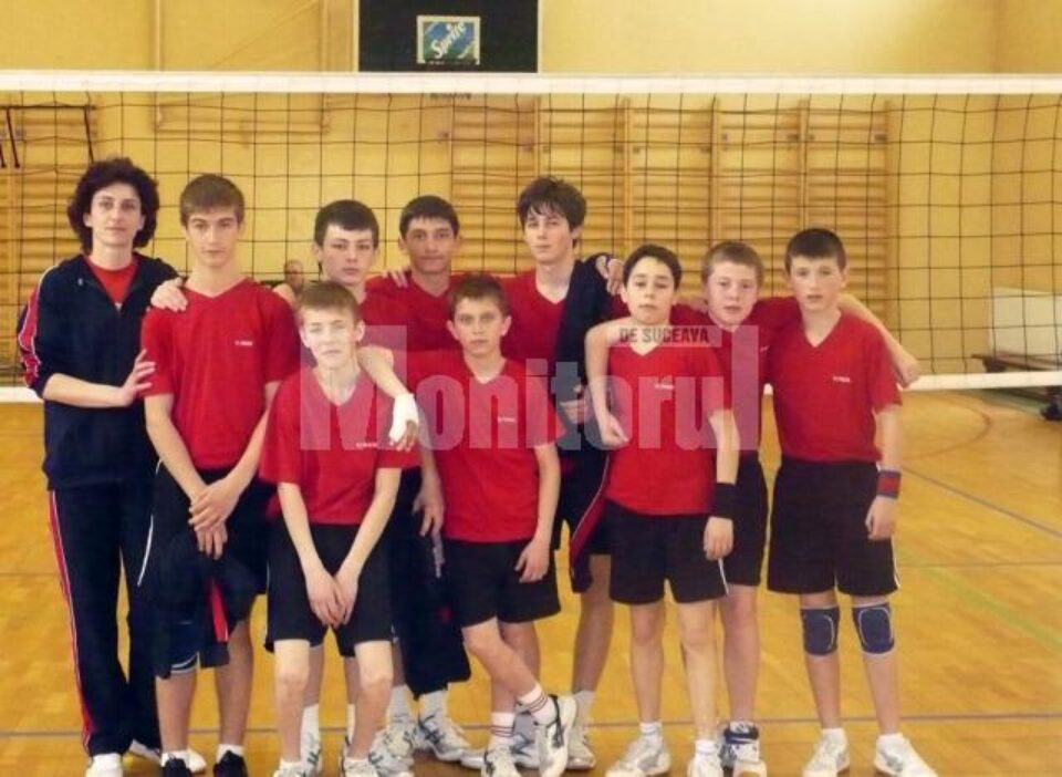 Echipa care a reușit să ajungă în finala Campionatului Național de Mini Volei