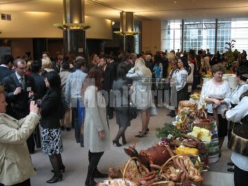 Promovare: Bucovina și-a prezentat tradițiile și produsele bio în Parlamentul European
