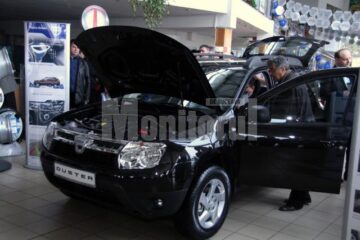 Dacia Duster a fost lansată oficial și la Suceava, invitați speciali fiind jucătorii echipei de handbal Universitatea Suceava