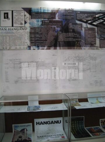 Secvență din expoziția retrospectivă Dan Hanganu