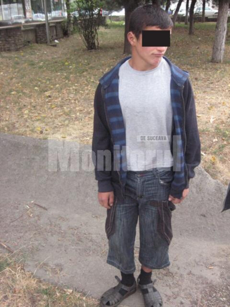 Sergiu P. a fost încarcerat în celulele de la subsolul IPJ