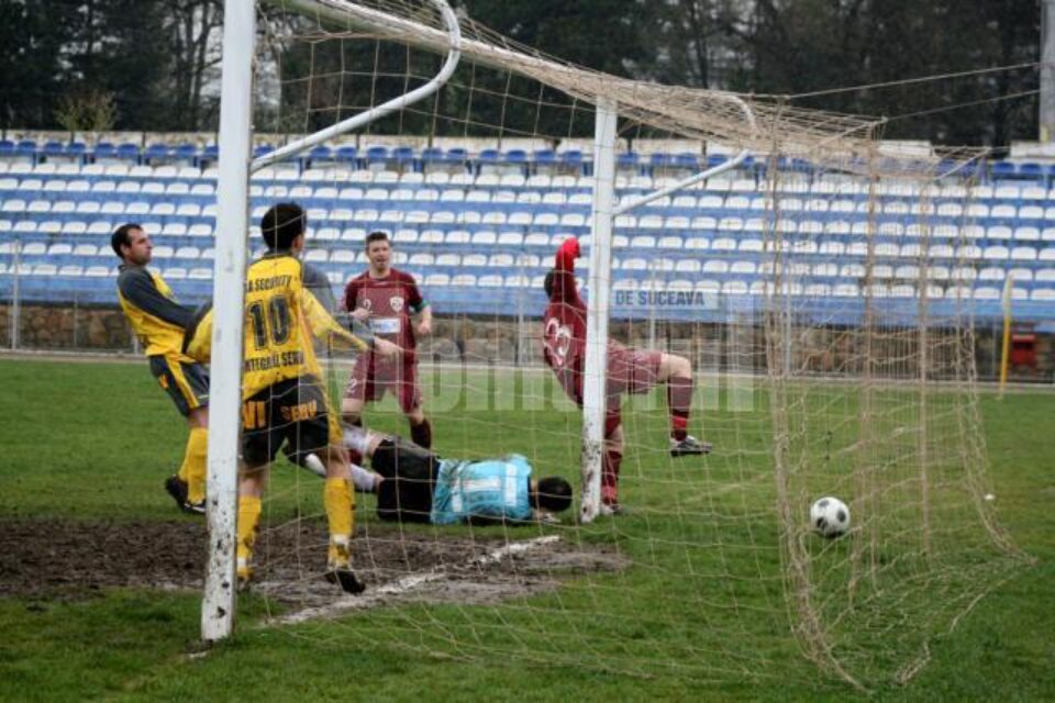 Romaniuc a realizat dubla în ultimele minute ale primei reprize