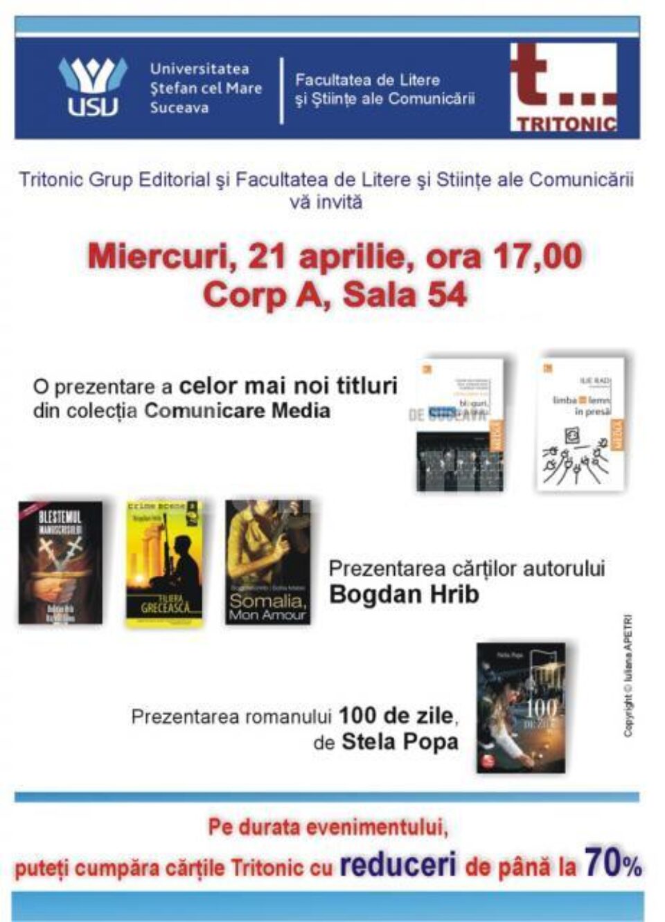 Prezentare noi titluri Tritonic