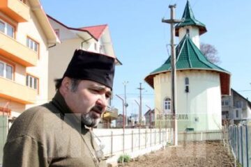 Preotul Hirghiligiu și Biserica Sf. Vasile cel Mare, care va fi sfințită pe 22 august