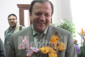 De Sf. Gheorghe: Flutur a primit fluturi, săbii, pești portocalii și zeci de coșuri cu flori